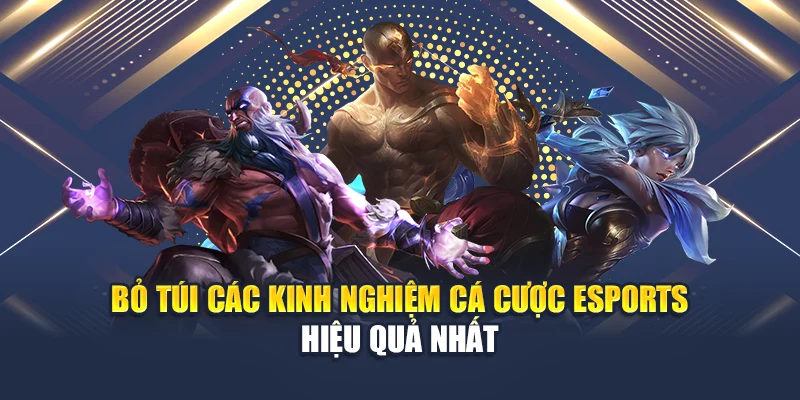Bỏ Túi Các Kinh Nghiệm Cá Cược Esports Hiệu Quả Nhất