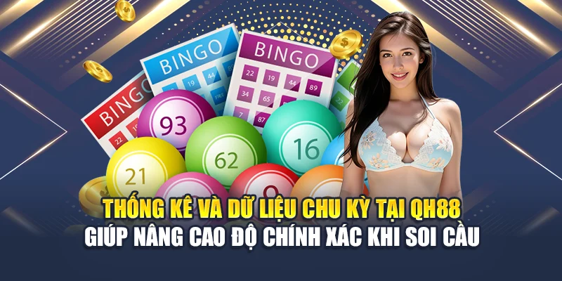 Thống kê và dữ liệu chu kỳ tại QH88 giúp nâng cao độ chính xác khi soi cầu