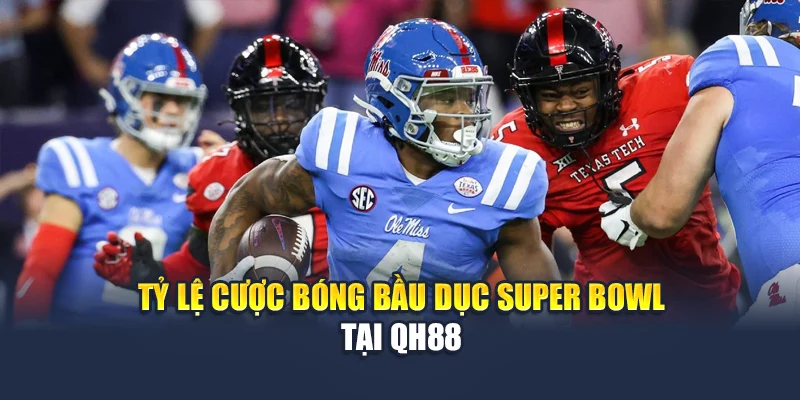 Tỷ lệ cược bóng bầu dục Super Bowl tại QH88