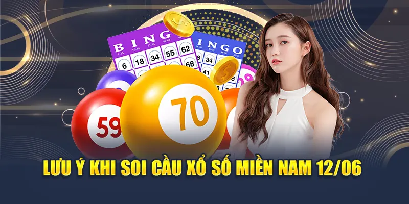 Lưu ý khi soi cầu xổ số miền Nam 12/06