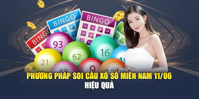 Phương pháp soi cầu xổ số miền Nam 11/06 hiệu quả